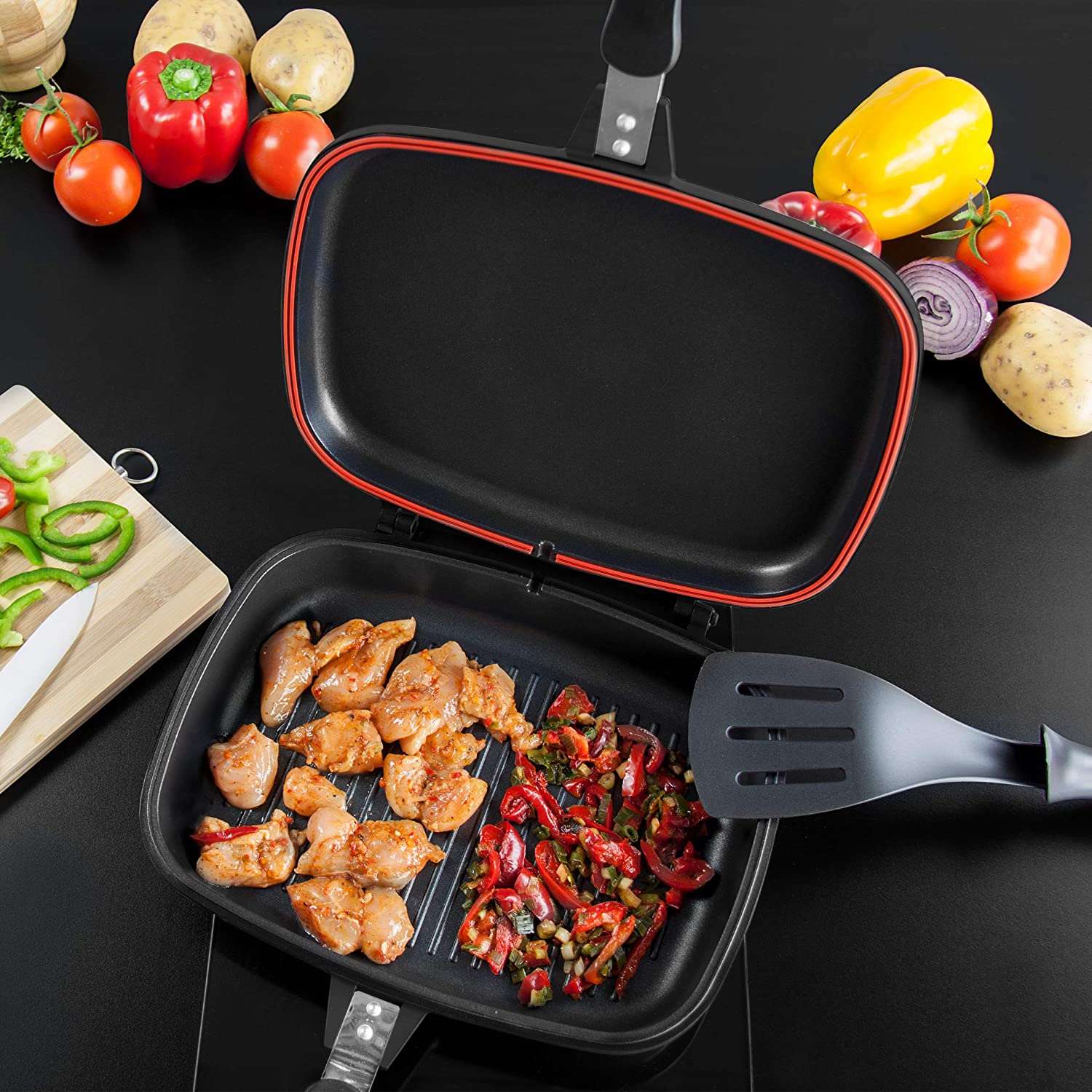 Double Grill Pan