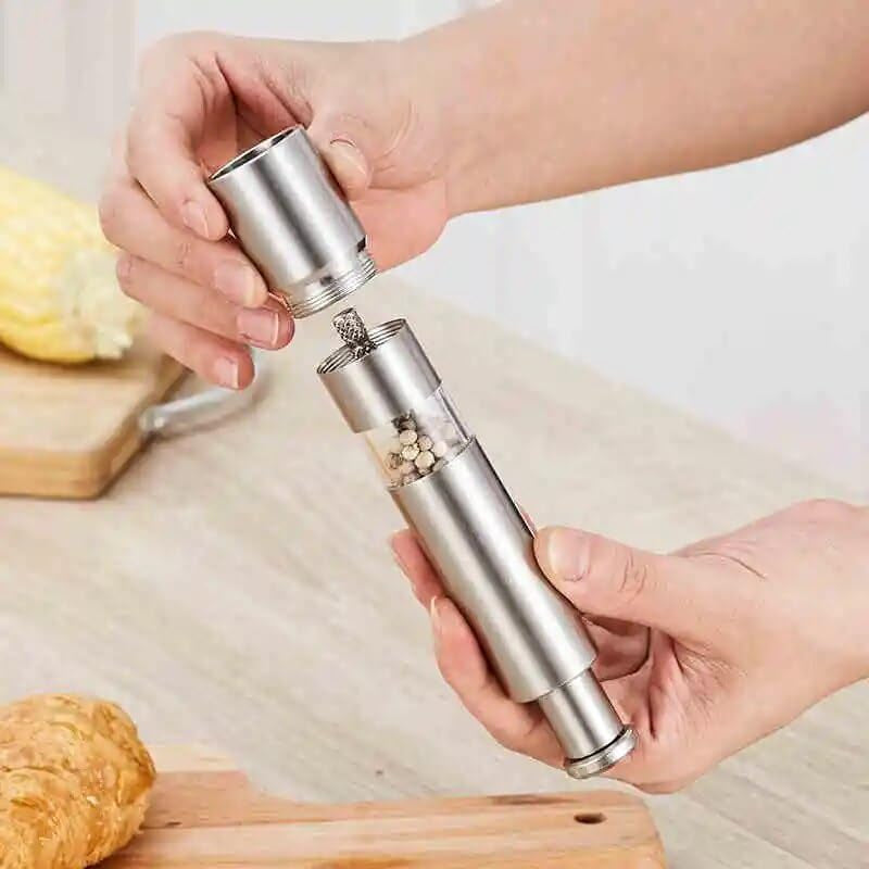Stainless Steel Pepper Grinder