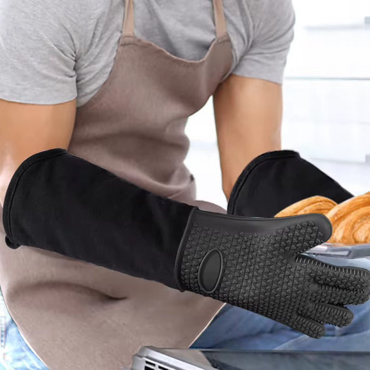 Long Silicone Oven Glove