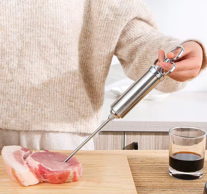 Stainless Steel Marinade Injector