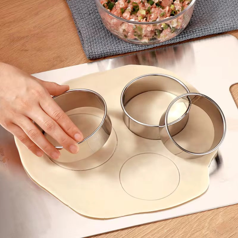 Round Cookie Cutter 3Pc Set