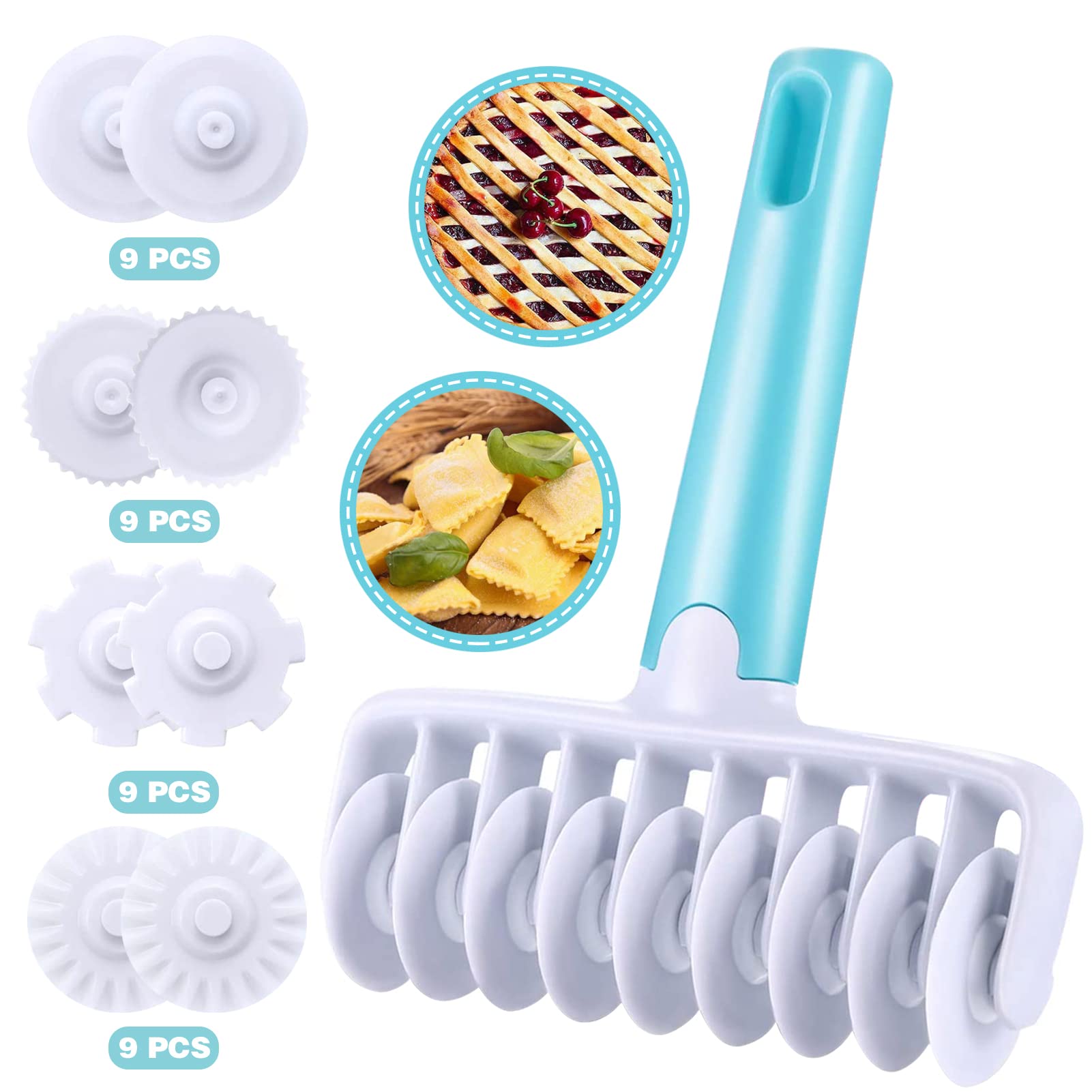 Plastic Dough Roller Set