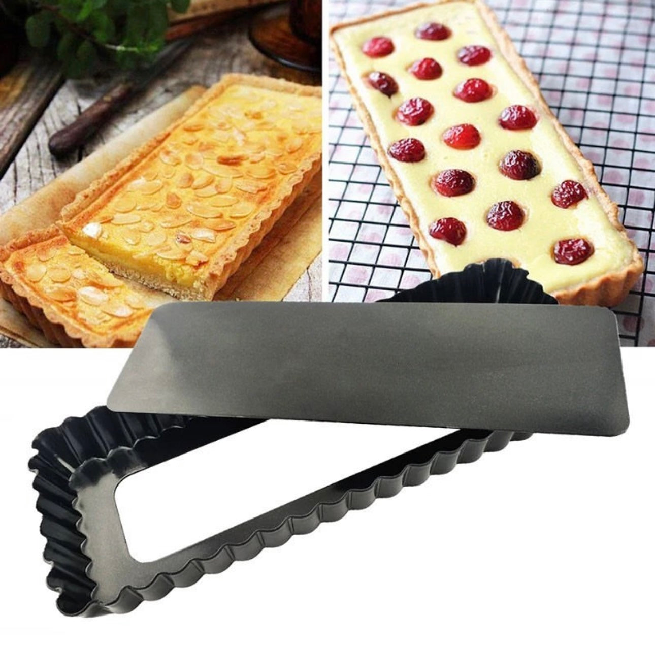 Long Rectangular Tart Pan