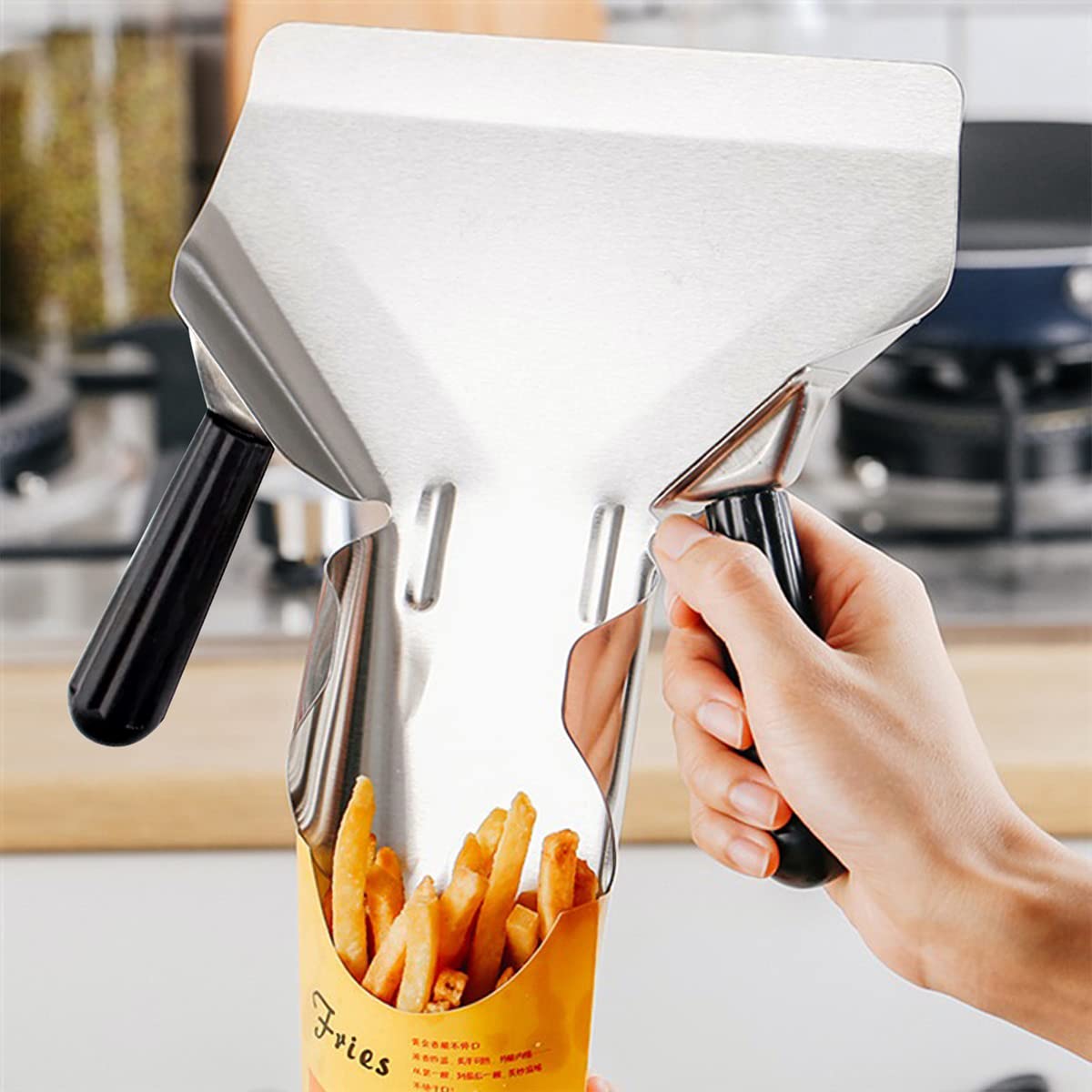 Stainless Steel Fries Scooper