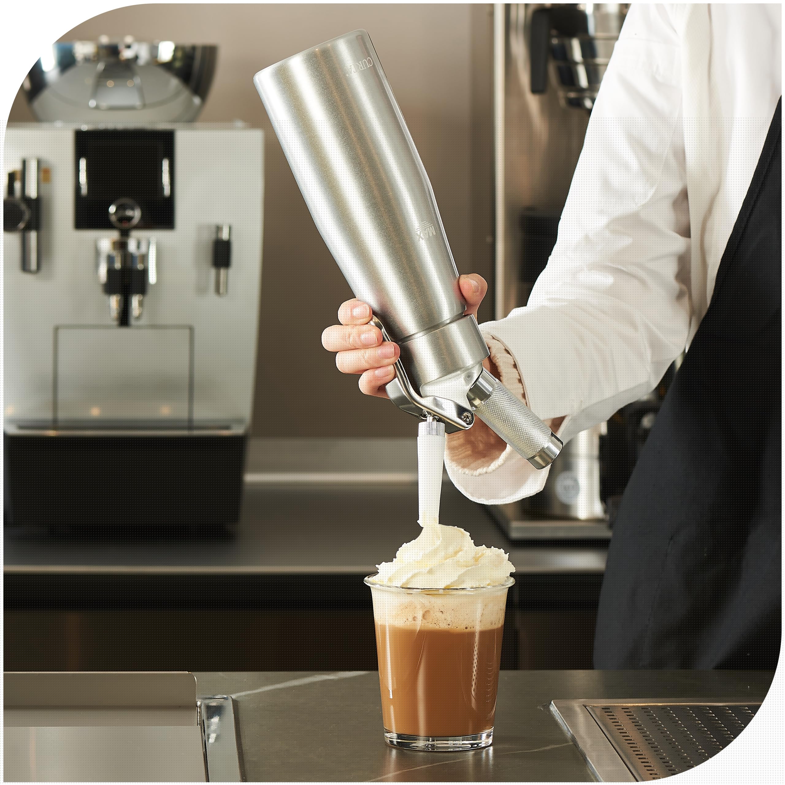 Stainless Steel Whipped Cream Bottle