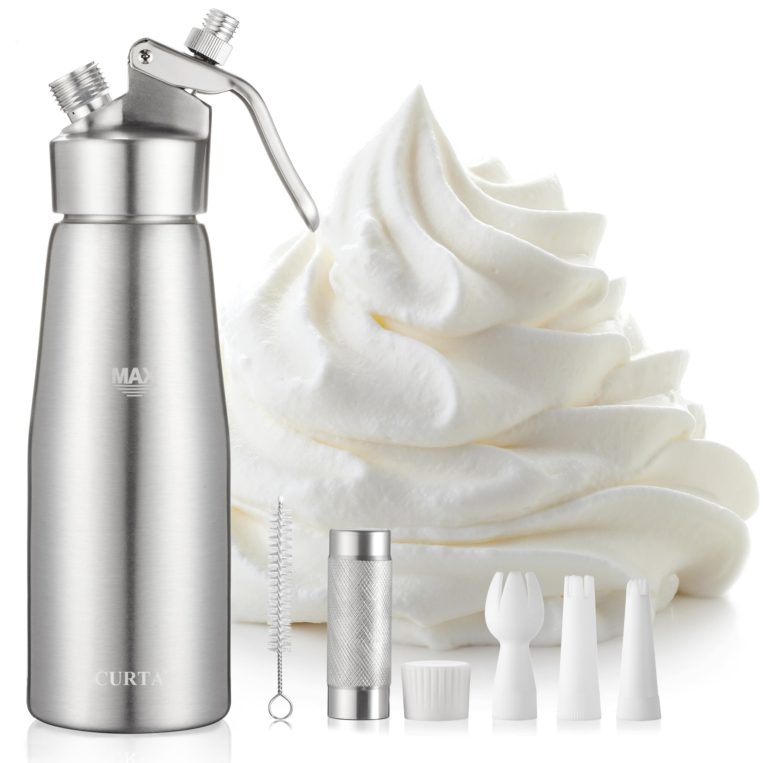Stainless Steel Whipped Cream Bottle