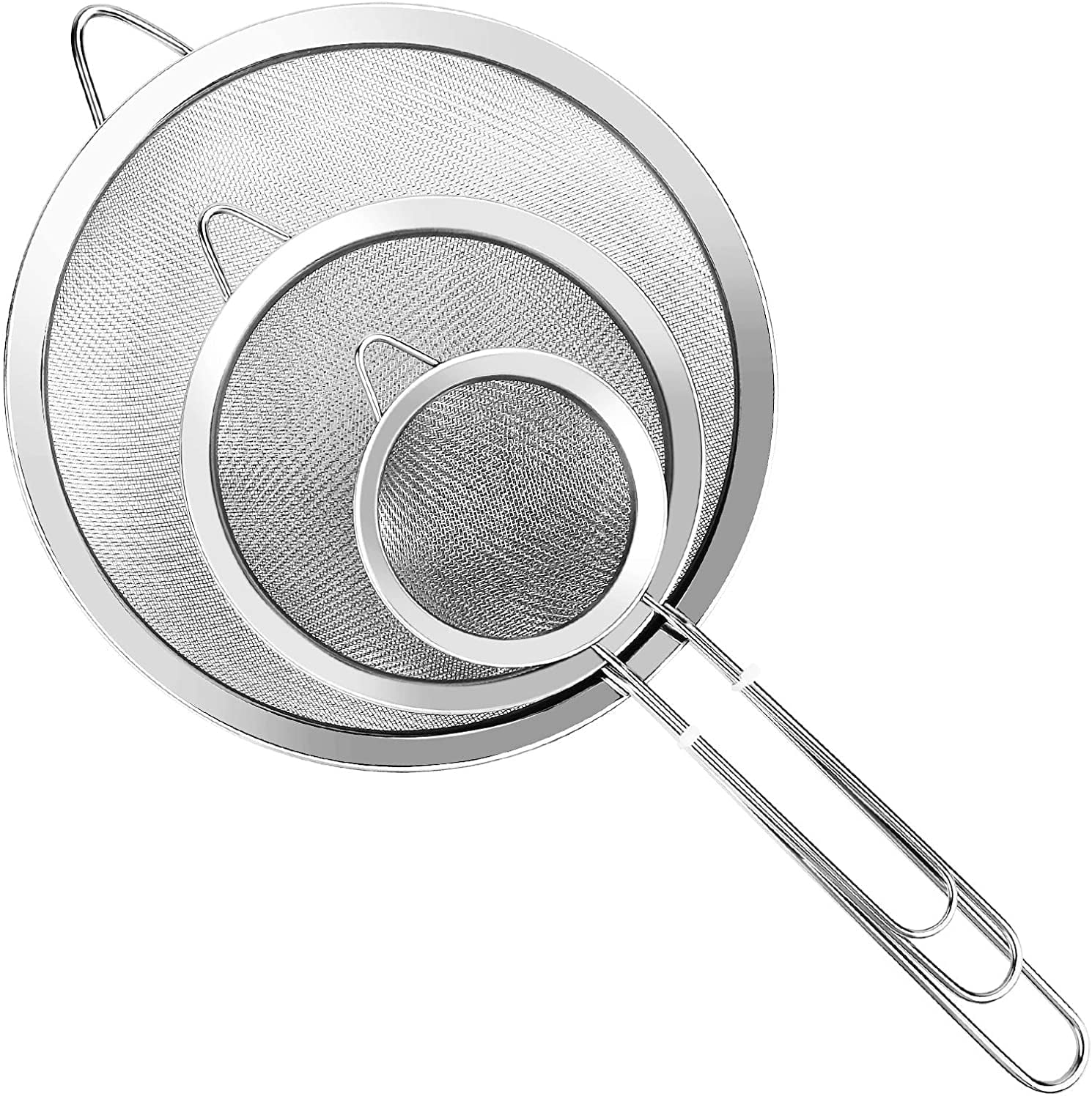 Stainless Steel Mesh Strainer Set