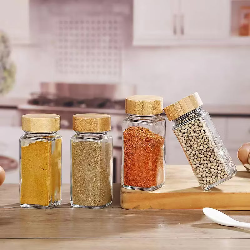 Glass Spice Jar