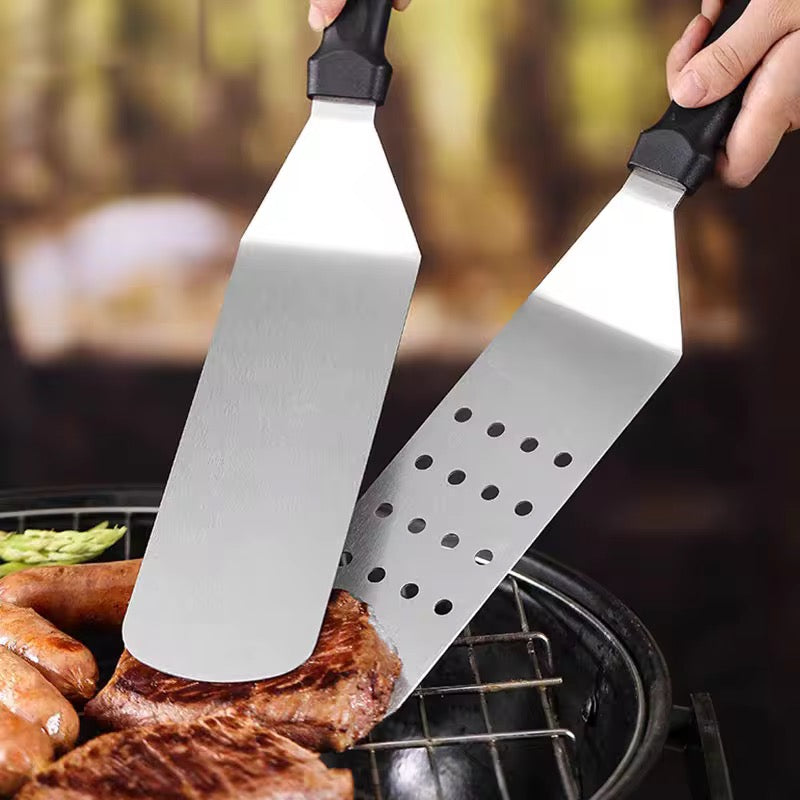 Stainless Steel Perforated Grill Turner