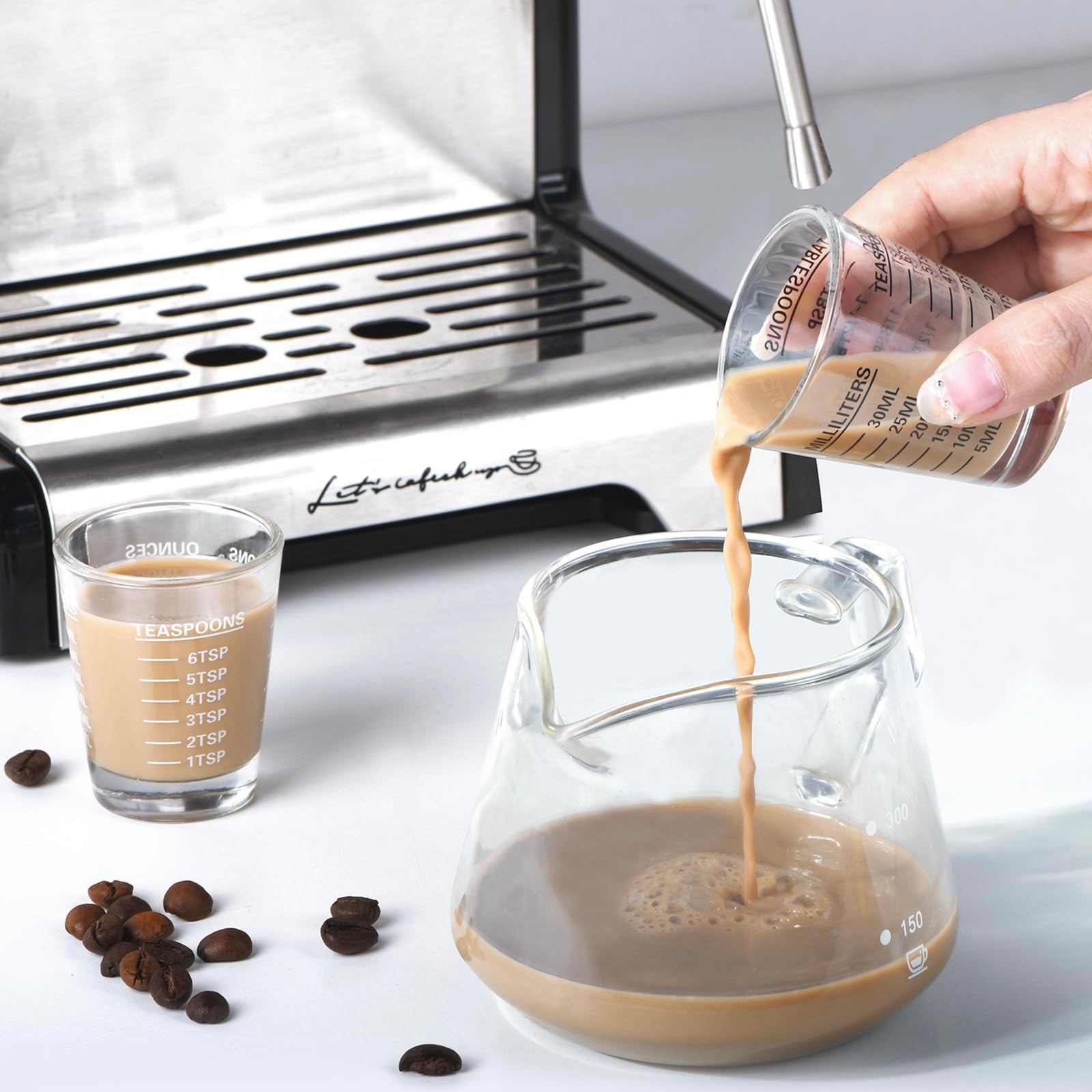 Graduated Glass Measuring Shot