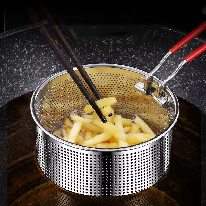 Stainless Steel Frying Pot Strainer