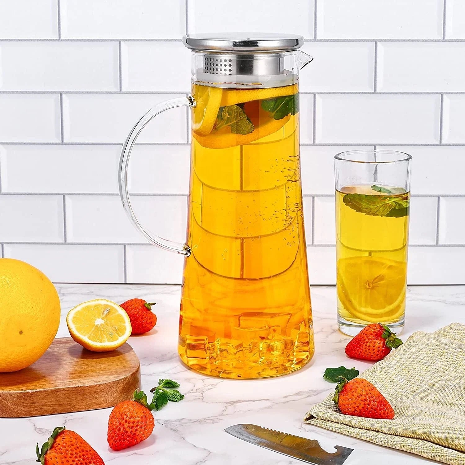 Glass Juice Jug