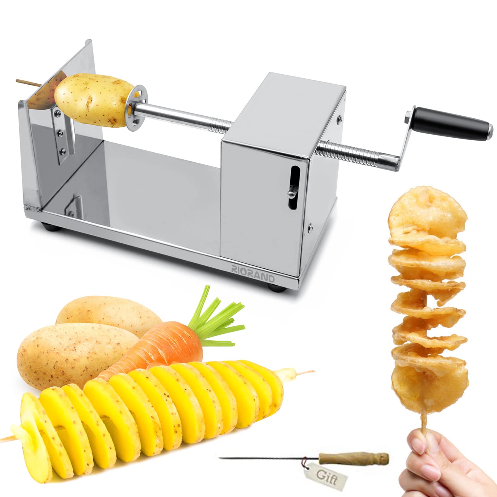Stainless Steel Spiral Cutter