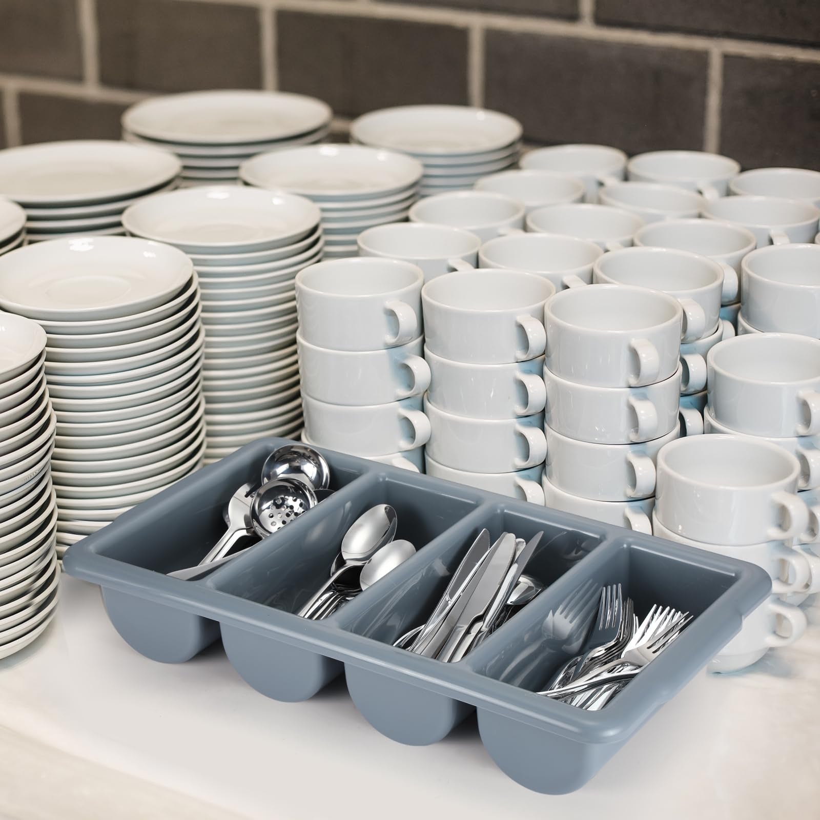 Plastic Large Cutlery Organizer