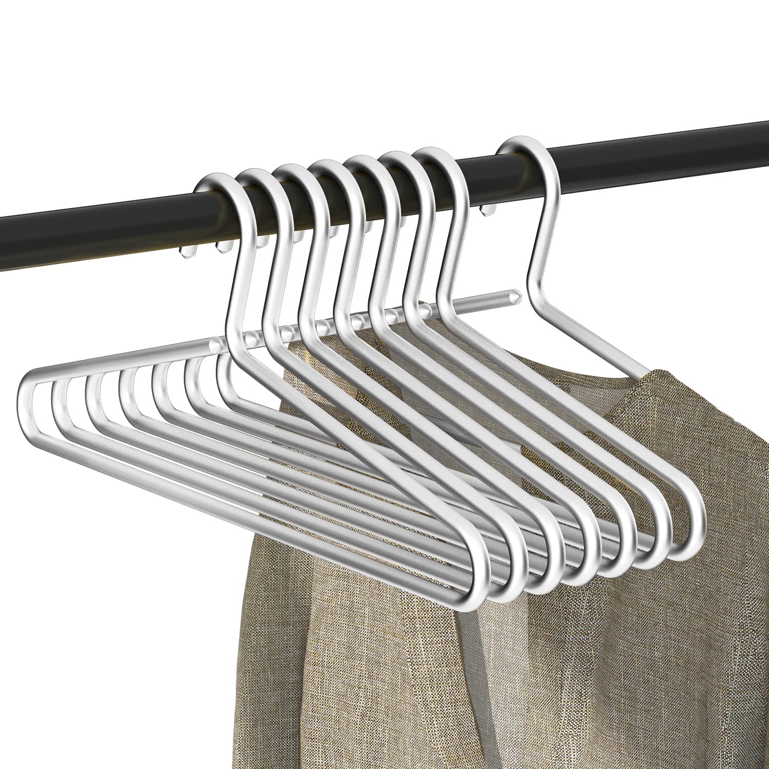 Aluminum Clothes Hangers 10Pcs