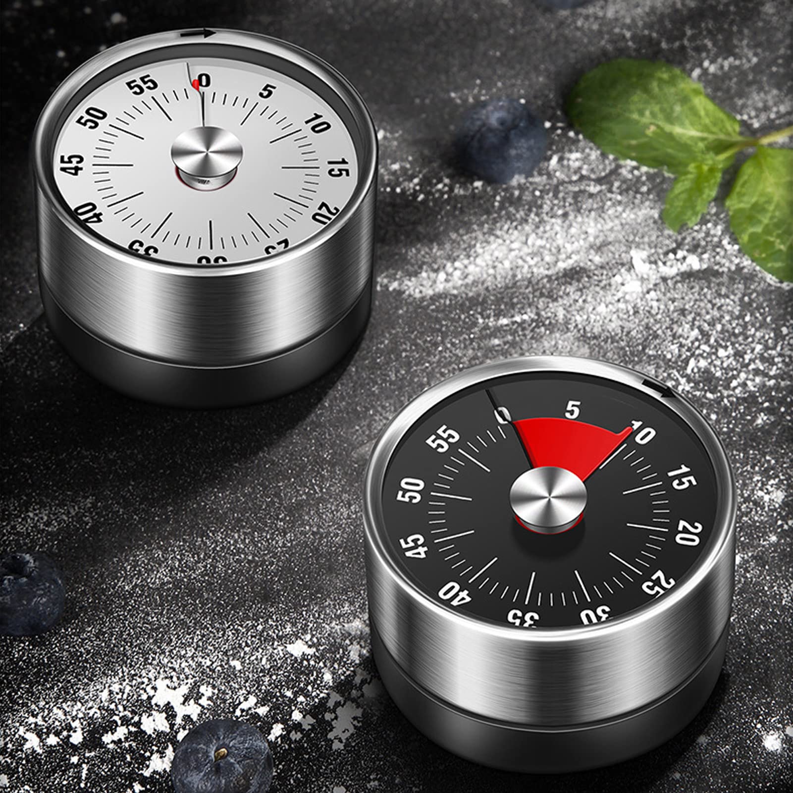Mechanical Stainless Steel Timer