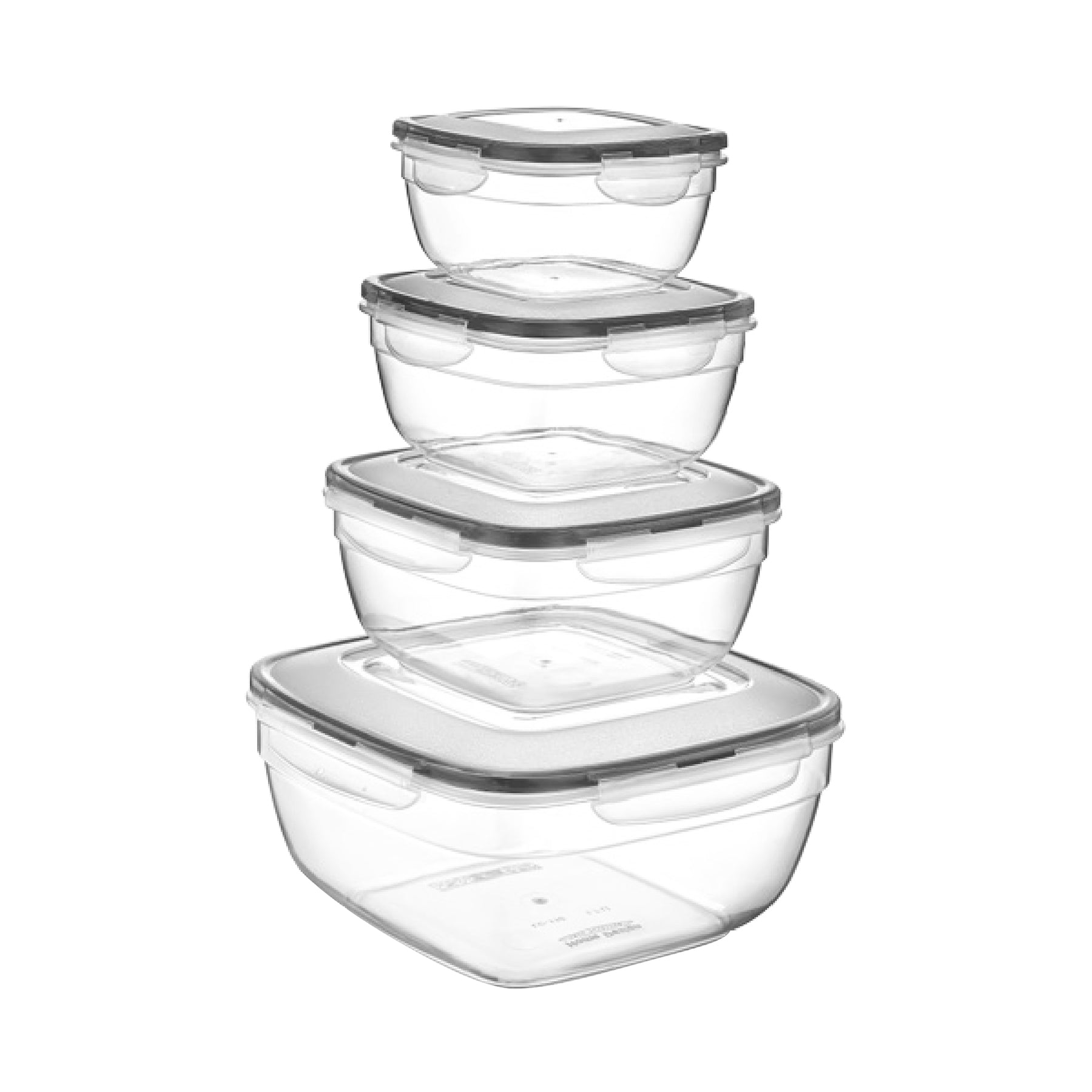 Square Airtight Tupperware Set