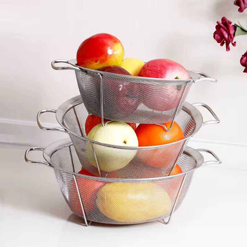 Stainless Steel Handled Mesh Strainer
