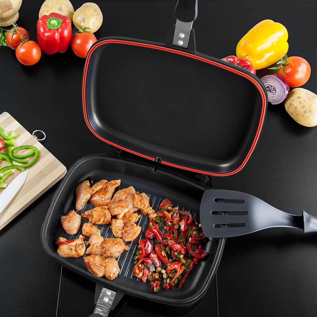 Double Grill Pan