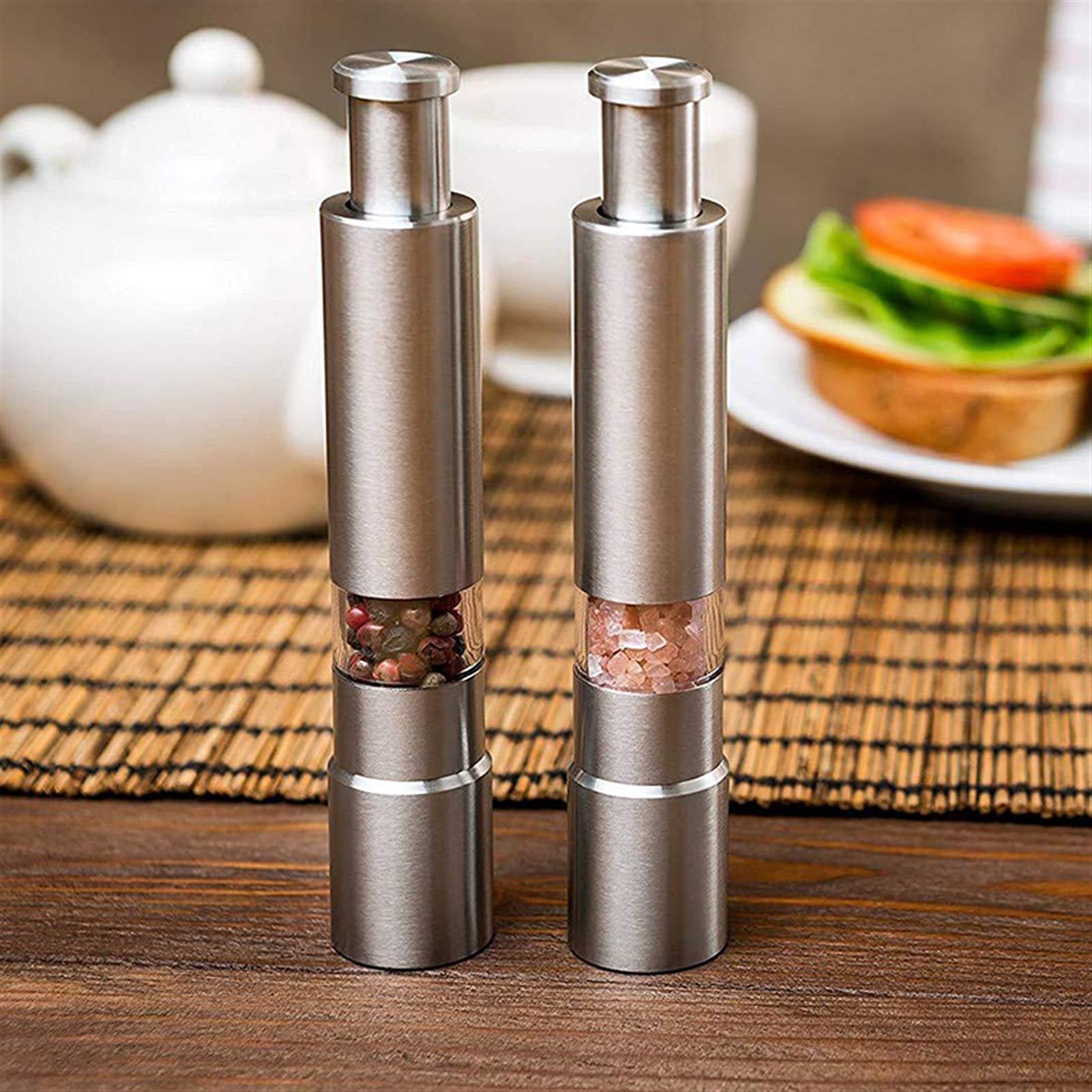 Stainless Steel Pepper Grinder