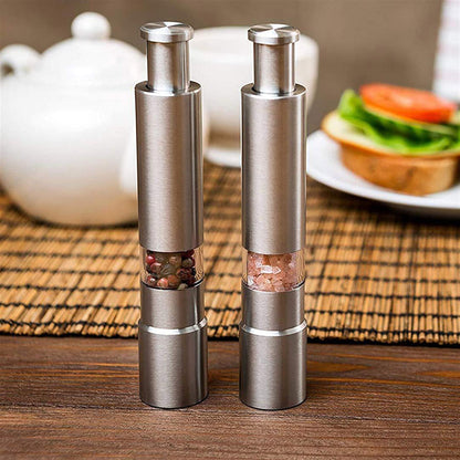 Stainless Steel Pepper Grinder