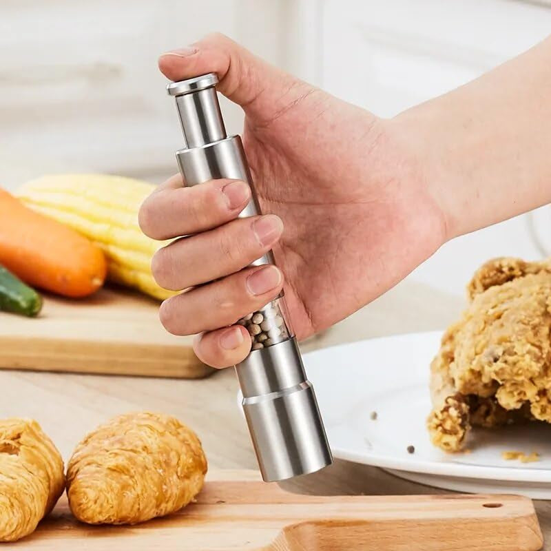 Stainless Steel Pepper Grinder