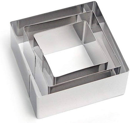Square Cookie Cutter 3pc Set
