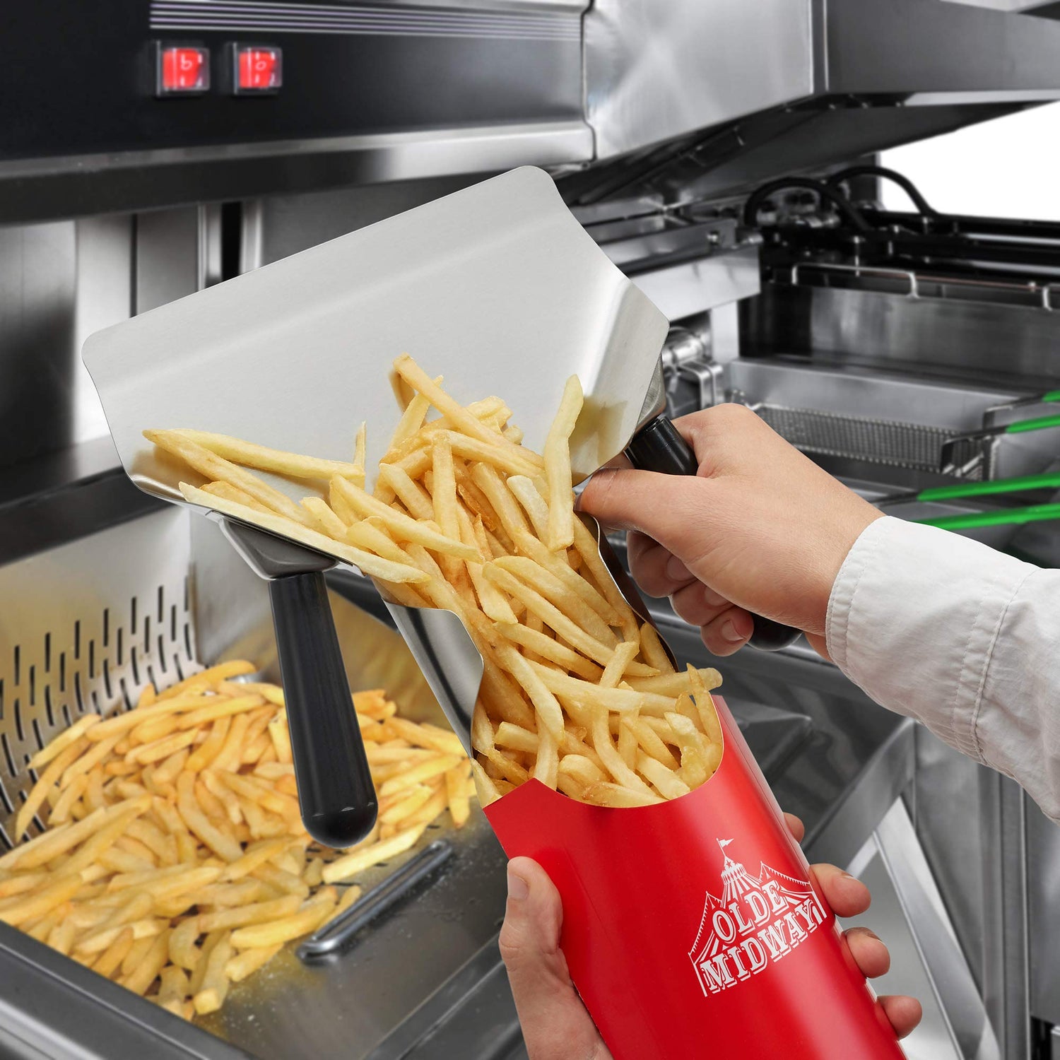 Stainless Steel Fries Scooper