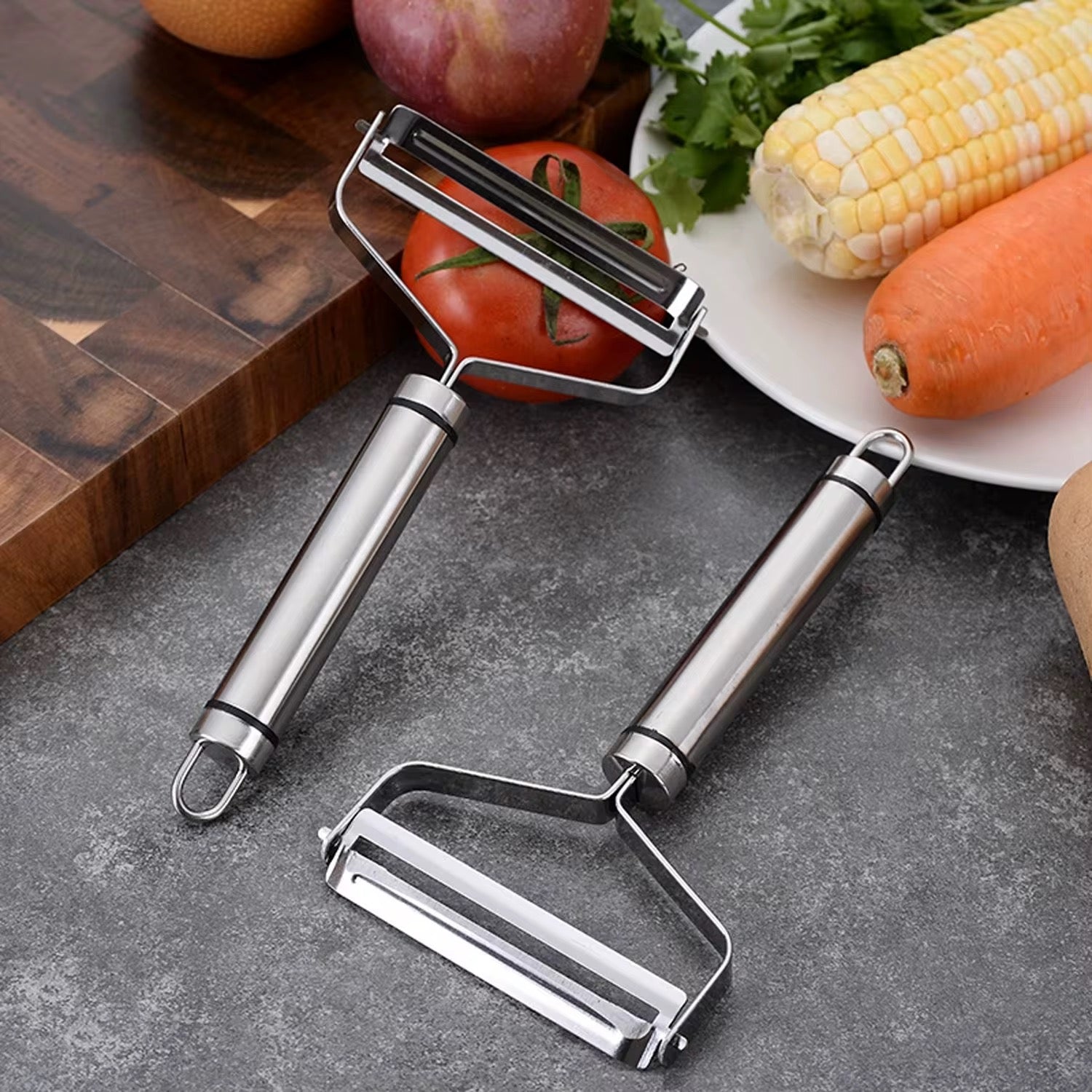 Stainless Steel Wide Peeler