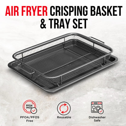 Large Rectangular Oven Airfryer Tray