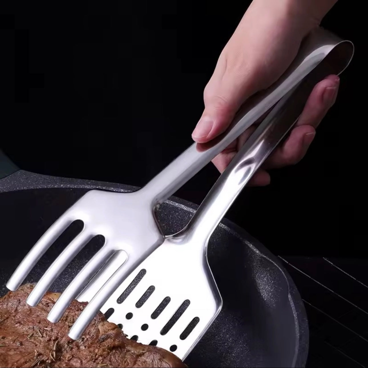 Stainless Steel Steak Tong