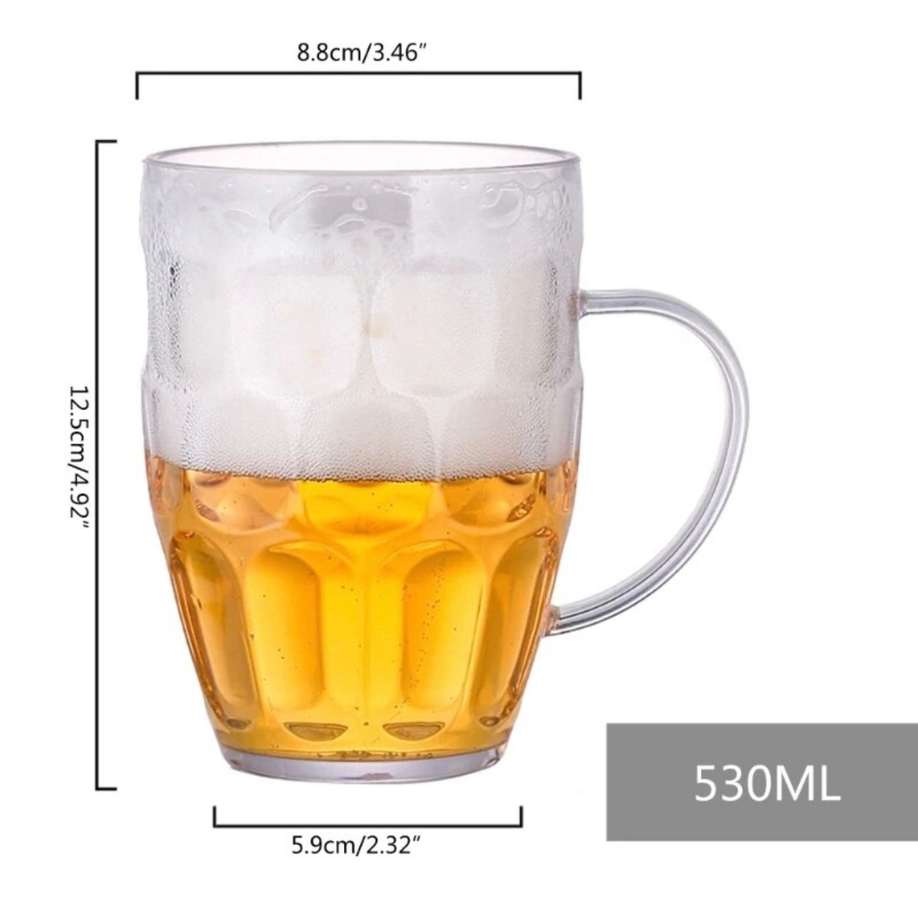 Acrylic Beer Mug