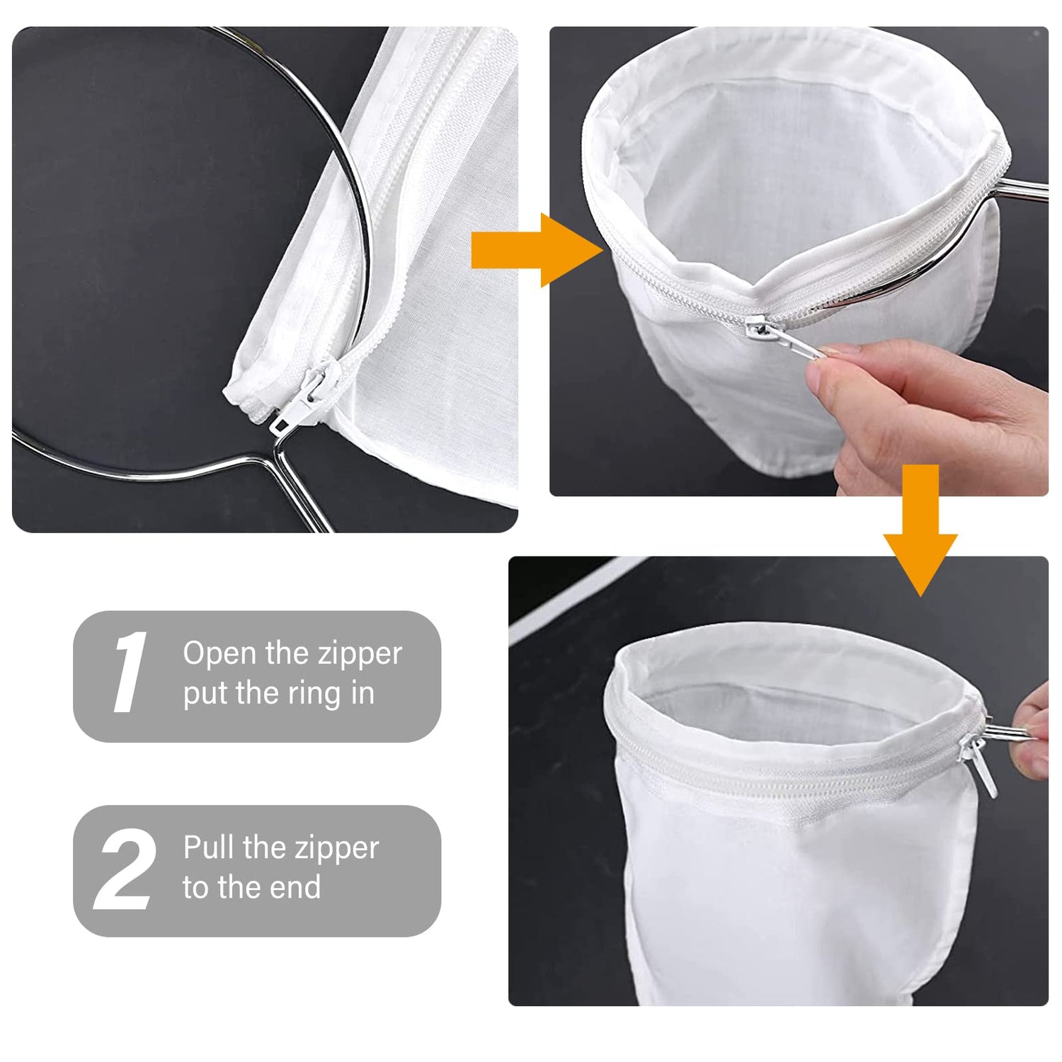 Fabric Yogurt Strainer Bag