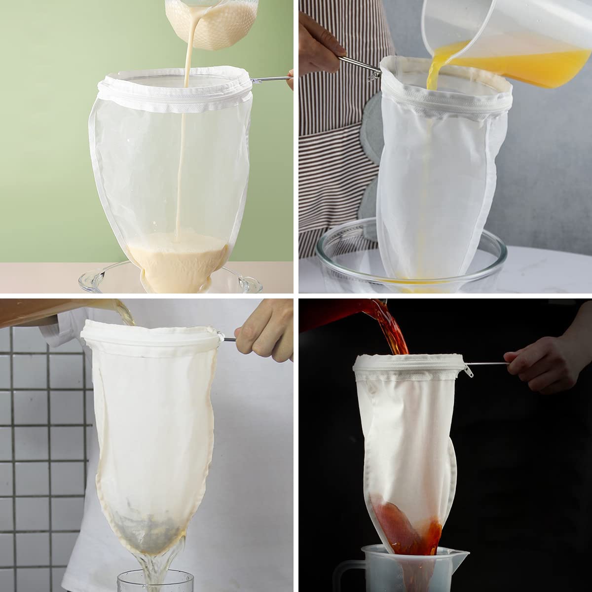 Fabric Yogurt Strainer Bag