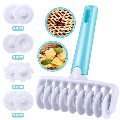 Plastic Dough Roller Set