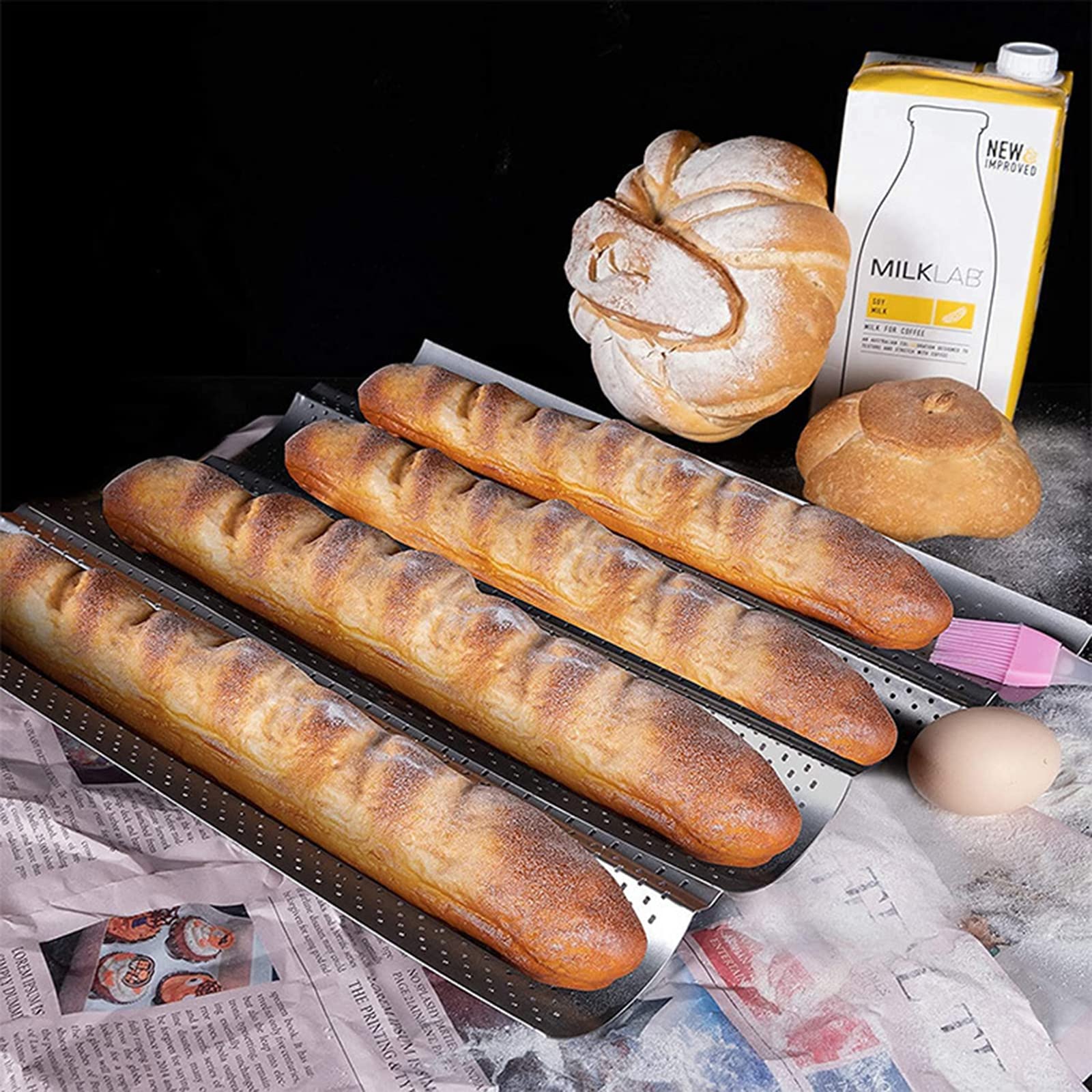 Baguette Form Tray