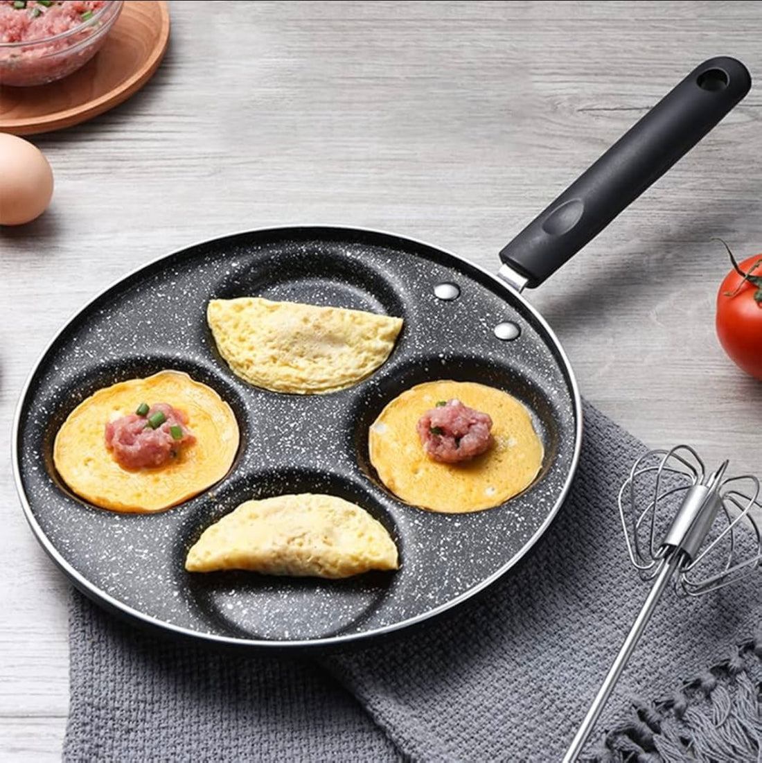 Granite 4 Slot Pancake &amp; Egg Pan