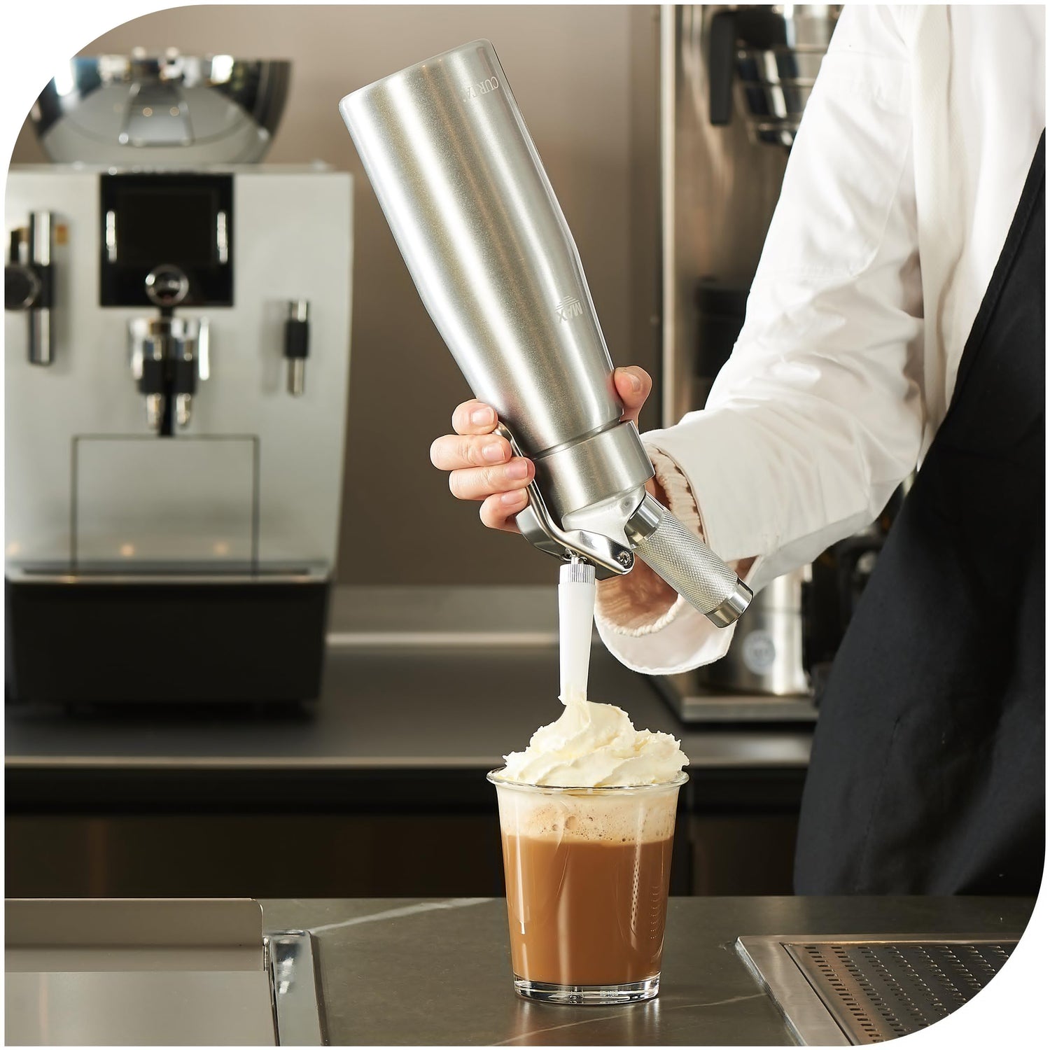 Stainless Steel Whipped Cream Bottle