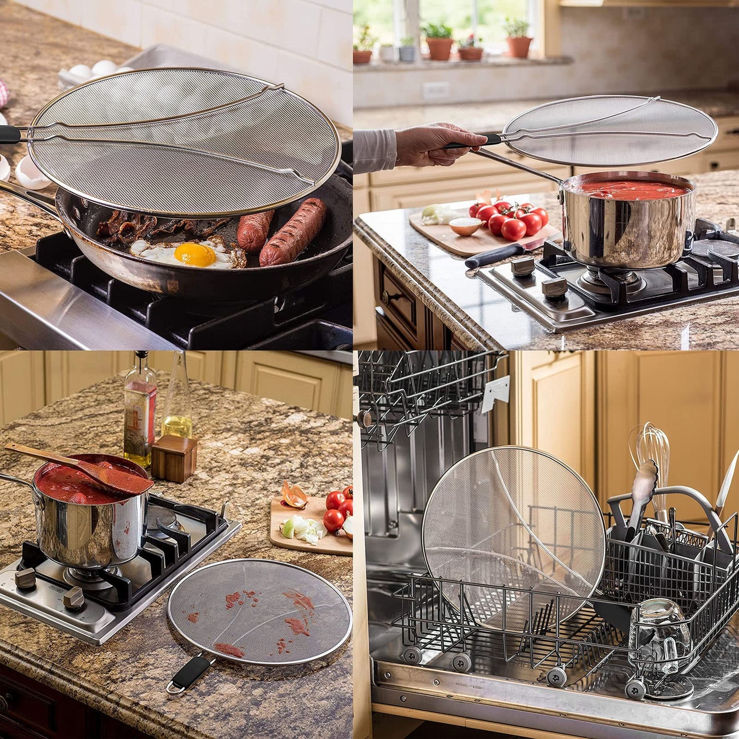 Stainless Steel Splatter Cover