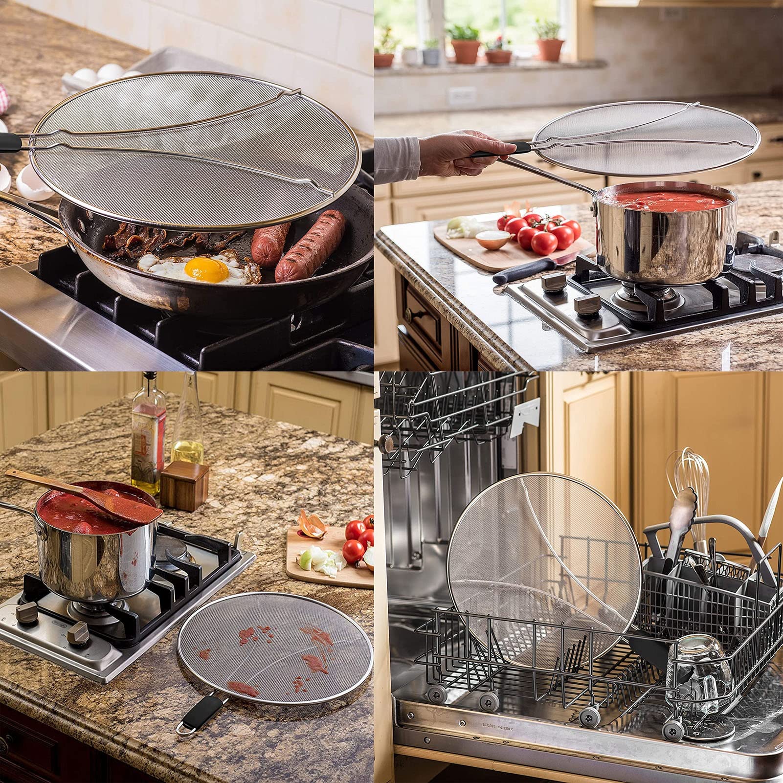 Stainless Steel Splatter Cover