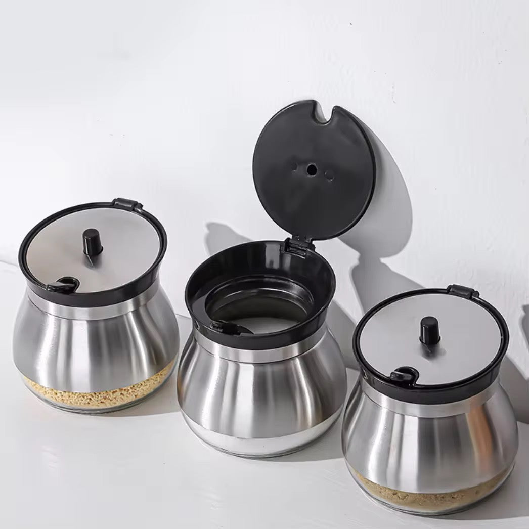 Stainless Steel Spices &amp; Sugar Pot