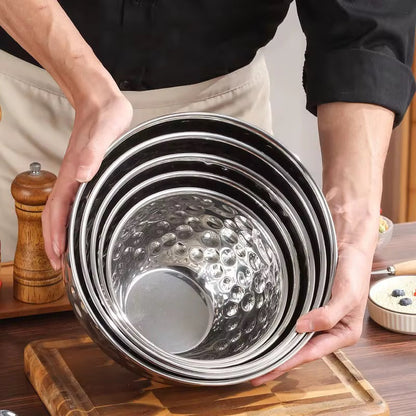 Stainless Steel Hammered Bowl