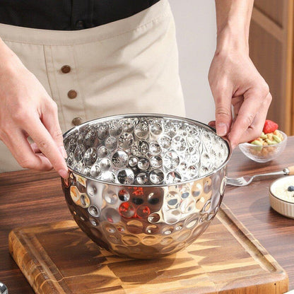 Stainless Steel Hammered Bowl