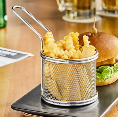 Round Fries Serving Basket