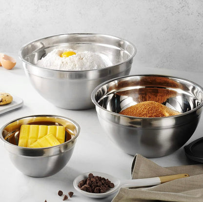 Stainless Steel Graduated Mixing Bowl