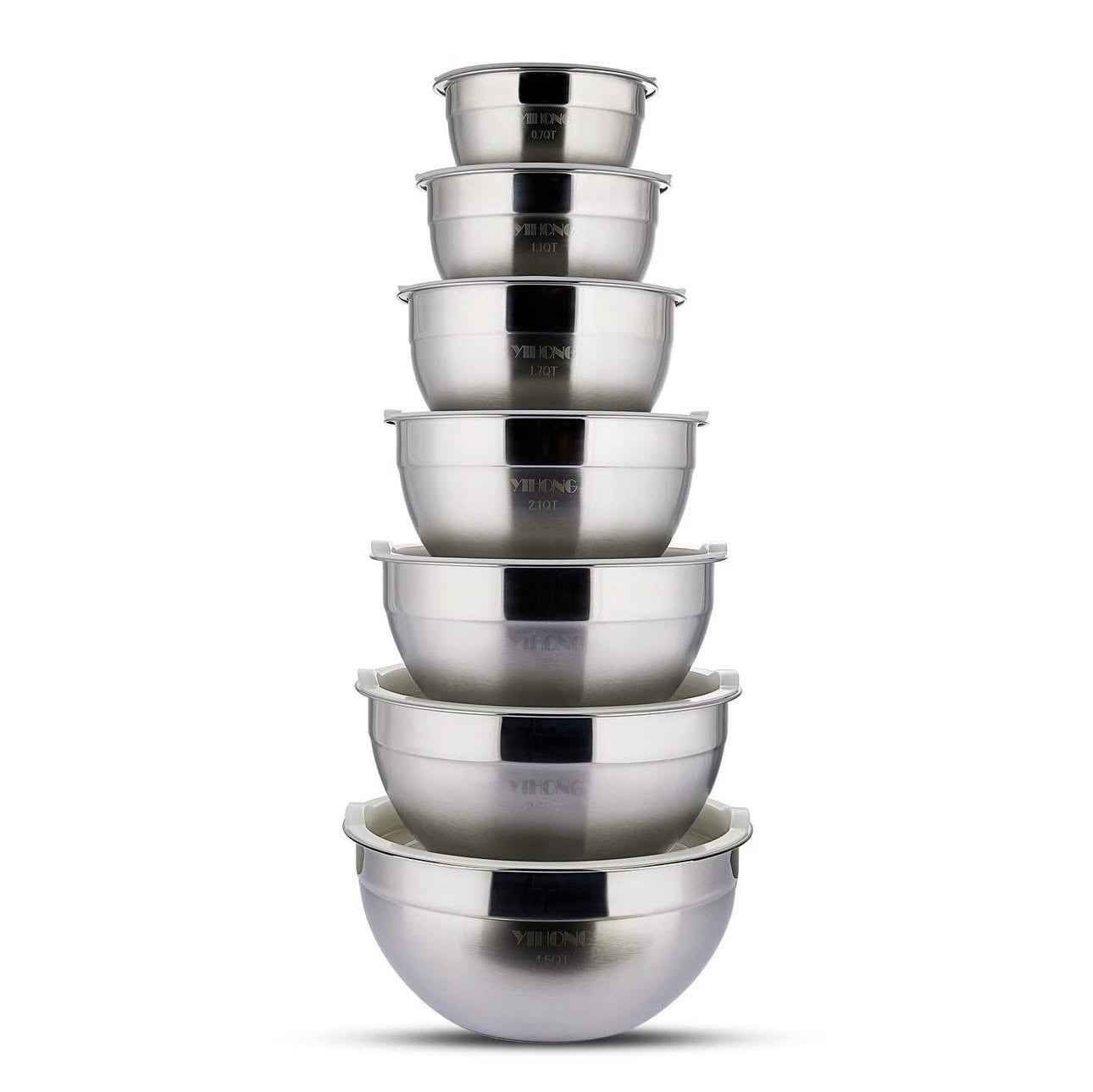 Stainless Steel Bowl Set 7pc Set
