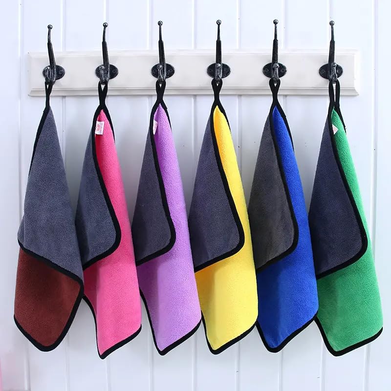 Double Sided Microfiber Towel
