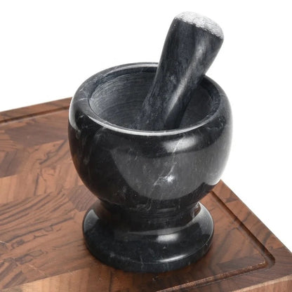 Marble Stone Garlic Mortar &amp; Pestle