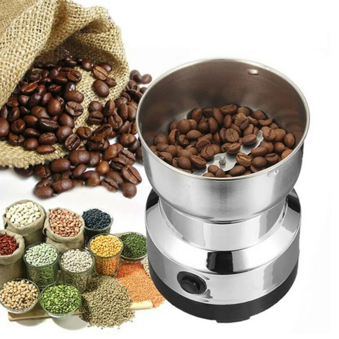 Electric Beans &amp; Herb Grinder