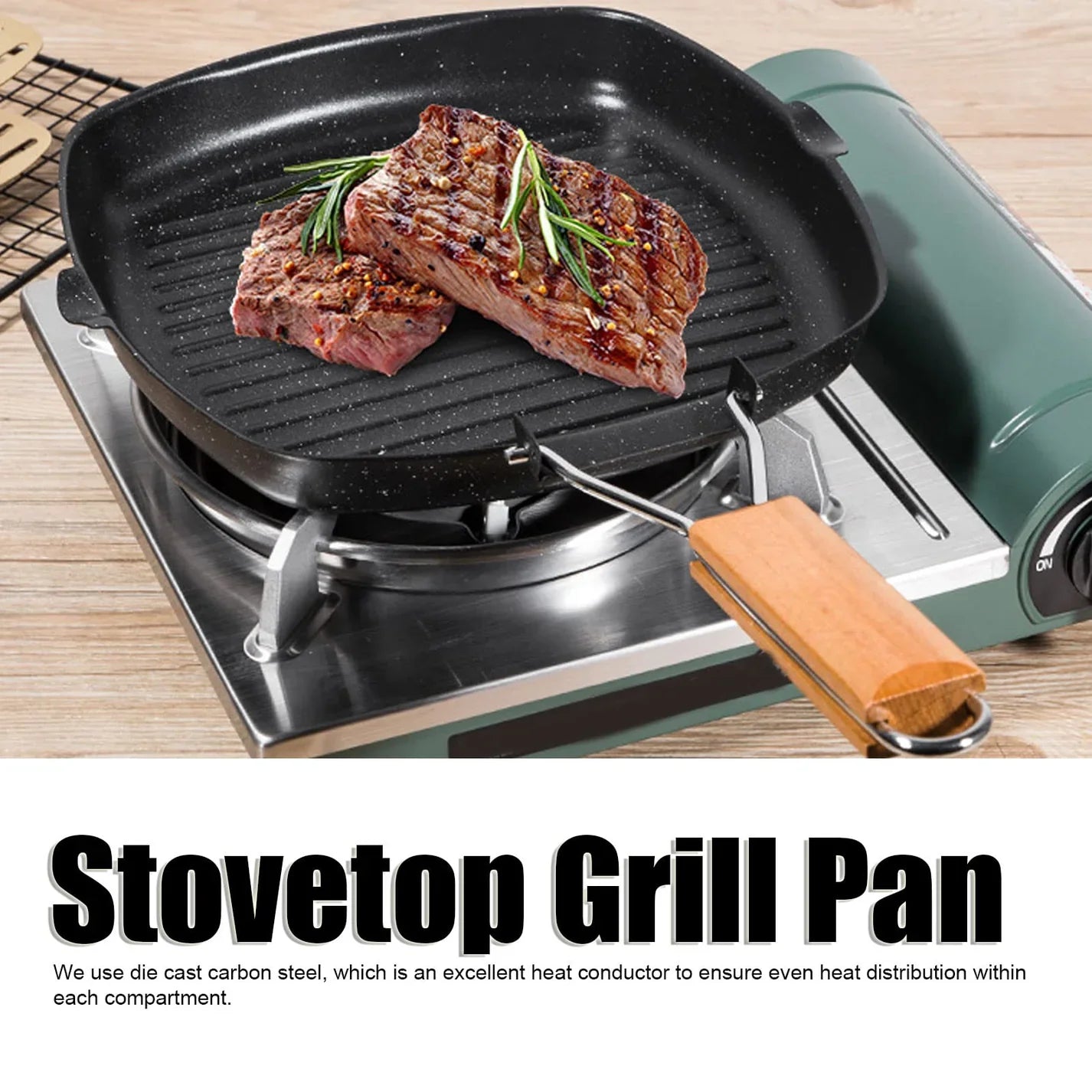 Square Non Stick Grill Pan